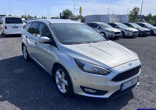 Ford Focus cena 34700 przebieg: 158202, rok produkcji 2018 z Wieliczka małe 742